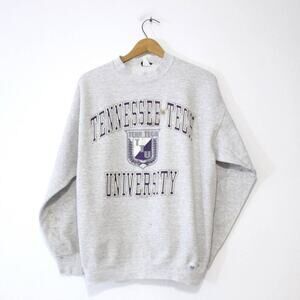 Vintage Tennessee Tech University Golden Eagles Sweatshirt Large